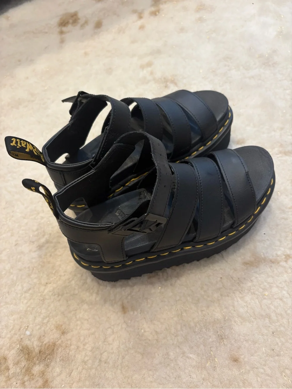 Dr martens Black Platform sandal